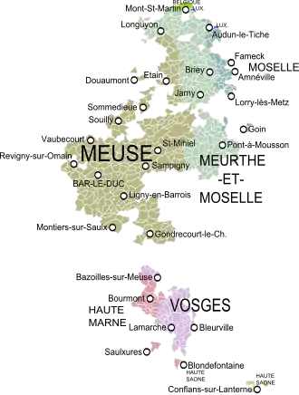 Duché de Bar (Saint-Empire, français en 1766)