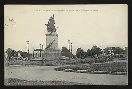 Place de la Défense de Paris.