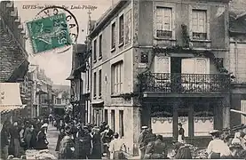 La Rue Louis-Philippe en 1910.