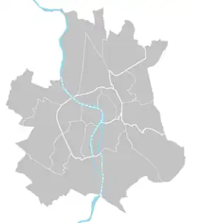 Localisation de Quartiers de Toulouse