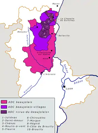 Vignoble du Beaujolais