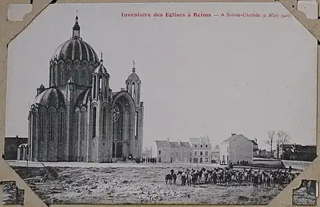 En 1906 lors de la querelle des Inventaires.