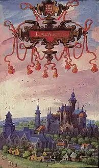 Albums de Croÿ, cartulaire de Lallaing, XVIe siècle.