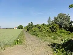 Embranchement ferroviaire vers les fosses nos 2 - 7 puis 1.