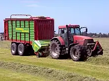 Autochargeuse au travail