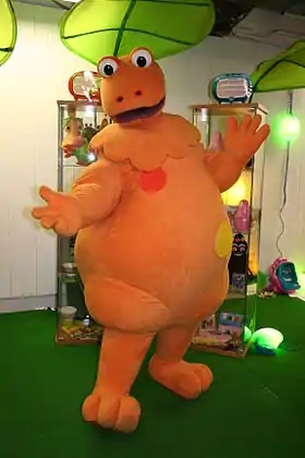 Casimir, le monstre gentil et mascotte de l'émission (ici en 2006).