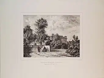 Castello di Solere. Enrico Gonin (1798-1856).