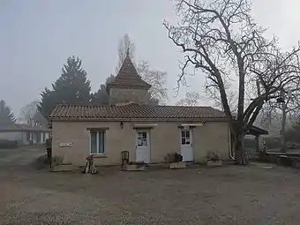 Bureau d'accueil des pèlerins.
