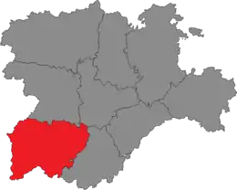 Carte de la circonscription.