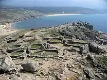 Castro de Baroña, Galice (Espagne).