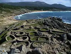 Castro de Baroña, Galice (Espagne).