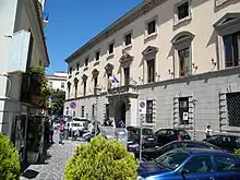 Façade du Palais De Nobili della Bagliva.