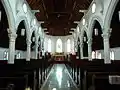 Intérieur de l'ex-cathédrale de l'Immaculée-Conception de Harbour Grace (arz) en août 2012