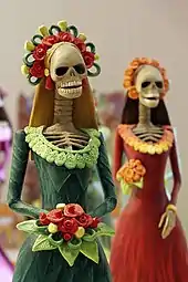 Statuettes contemporaines, au musée de la ville mexicaine de León.