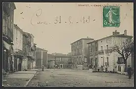Carte postale de Caux (1909).