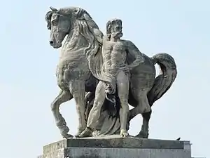 Auguste Préault, Cavalier gaulois (1853).