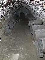 Cave du château de Barrière.