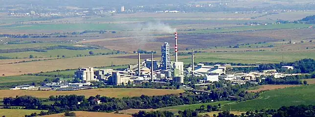 Cimenterie Lafarge de Čížkovice.