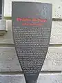 Panneau « Histoire de Paris ».