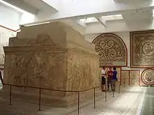 Mausolée reconstitué.