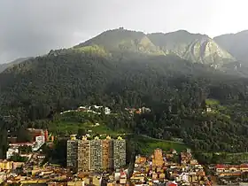 Vue depuis Bogota