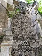 Vestige de cheminée.