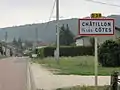 Entrée de Châtillon-sous-les-Côtes.