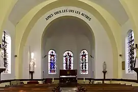 Chœur de l'église.