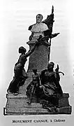 Monument à Carnot de Châlons, disparu.