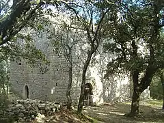 Les façades Ouest et Sud.