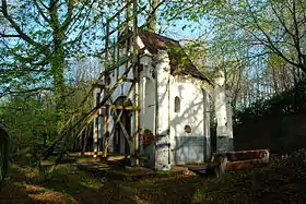 La chapelle étançonnée (état 2016)