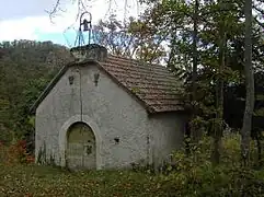 Chapelle Sainte-Pezade (Sainte-Florine) sur le lieu du martyr (d'après la légende)