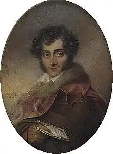 Portrait de Charles-Victor Prévost d'Arlincourt (1824), Paris, musée du Louvre.