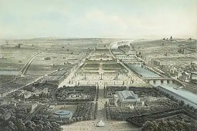 Vue générale de Paris.