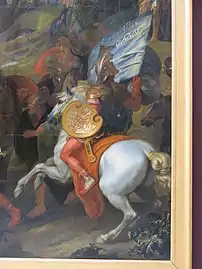 Charles le Brun, Alexandre et Porus détail (musée du Louvre).