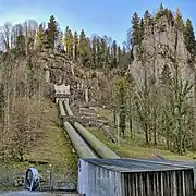 Les conduites forcées.