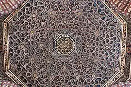 Plafond mudéjar du palais des ducs de Maqueda.