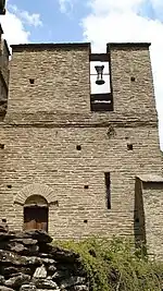 Entrée de la chapelle.