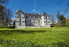 Château de Nuits, façade orientale