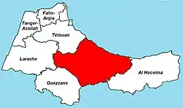 Carte de la circonscription.