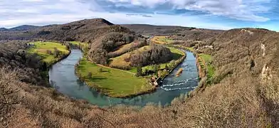 Le grand méandre de la Loue, Chenecey-Buillon (Doubs)