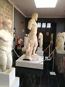Quelques sculptures exposées au musée