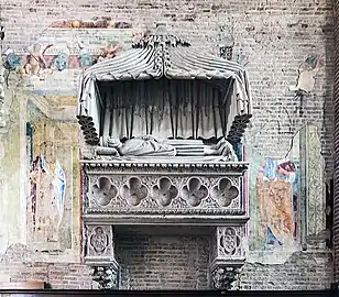 Arc de Bartolomée de Porto, église de San Lorenzo de Vicenza