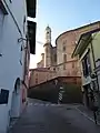 Église de Strambino vue du Corso Italia.