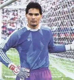 José Luis Chilavert, élu trois fois meilleur gardien du monde par l'IFFHS dans les années 1990.