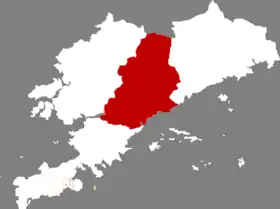 Localisation de Pulandian