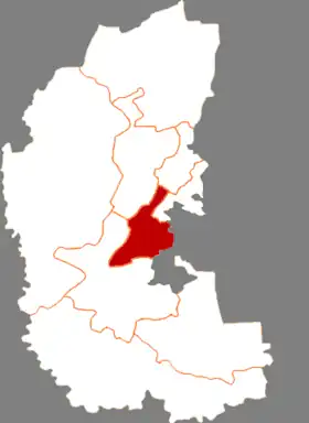 Localisation de Hónggǎng Qū