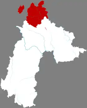 Localisation de Zhōngshān Qū