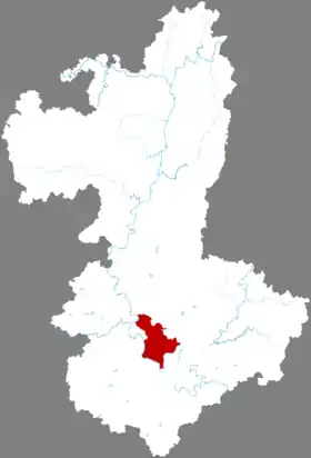 Localisation de Liǔběi Qū