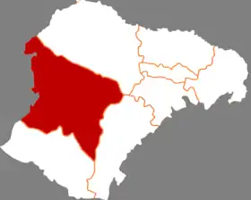 Localisation de Ètuōkè Qí